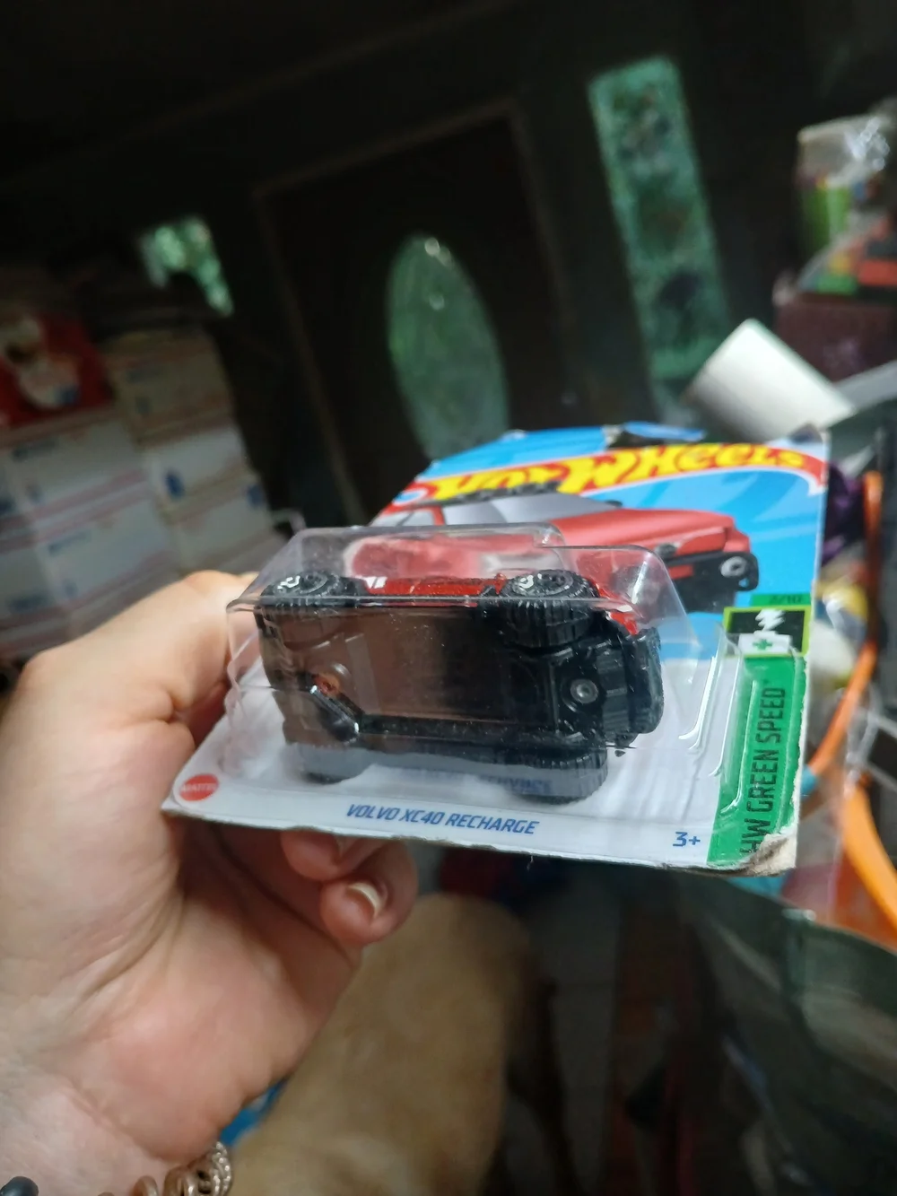 a 2024 Hot Wheels HW Green Speed series Volvo XC40 Recharge (Collector #14/250,